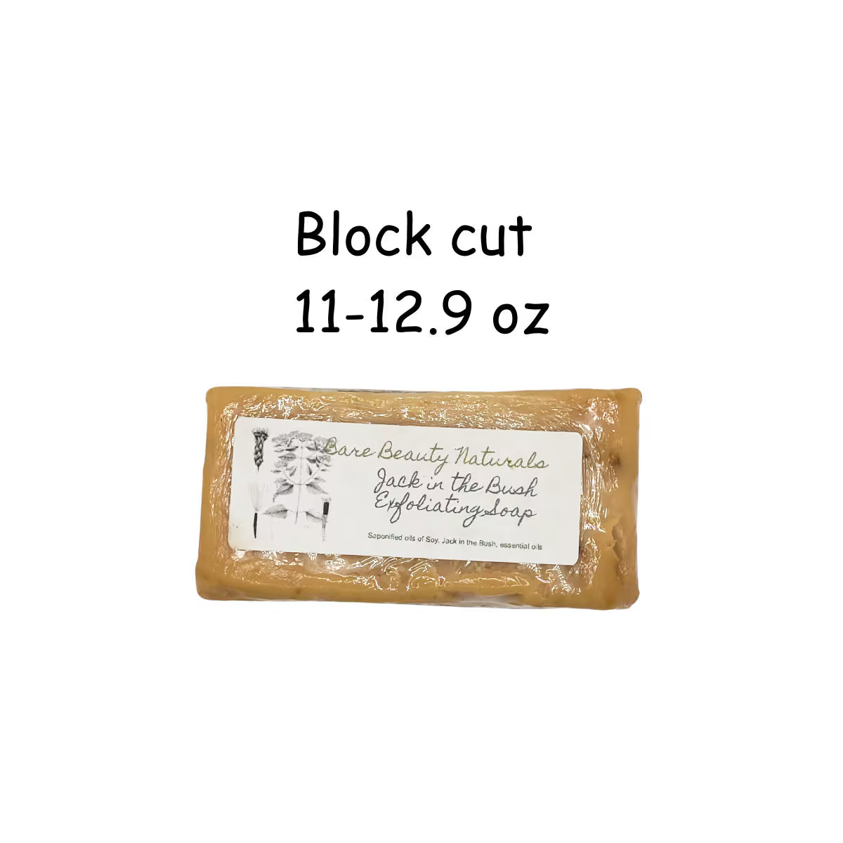 100% Natural Jack in the Bush Antioxidant Tea Soap // Free Exfoliating Soap Bag