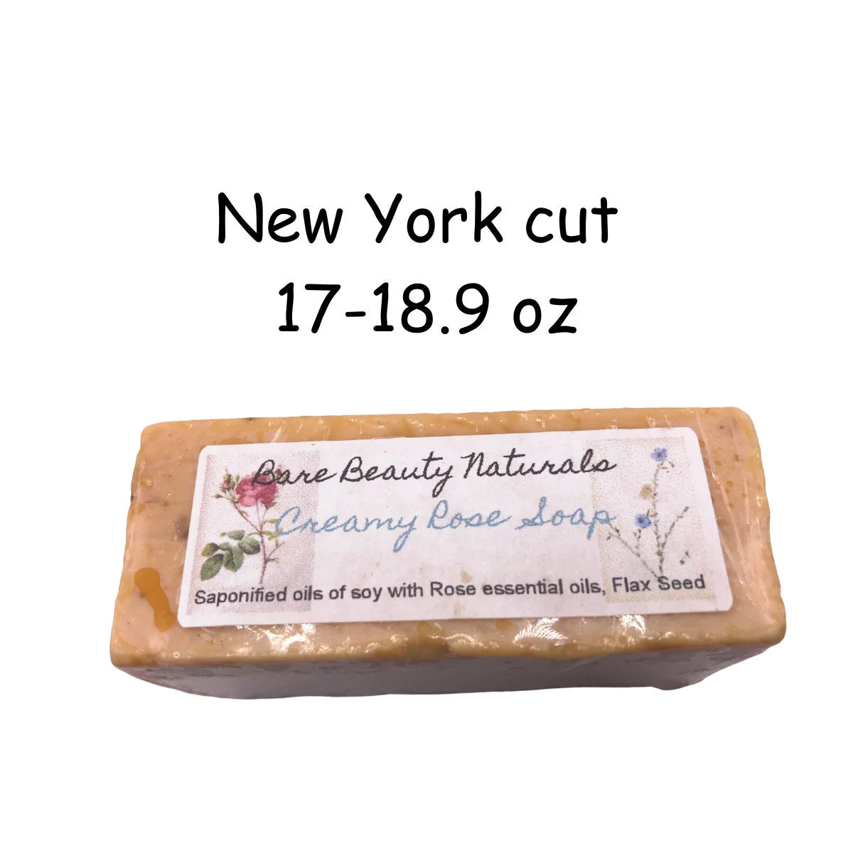 Rose Petal Elegance - Nourishing Creamy Soap // Free Exfoliating Soap Bag