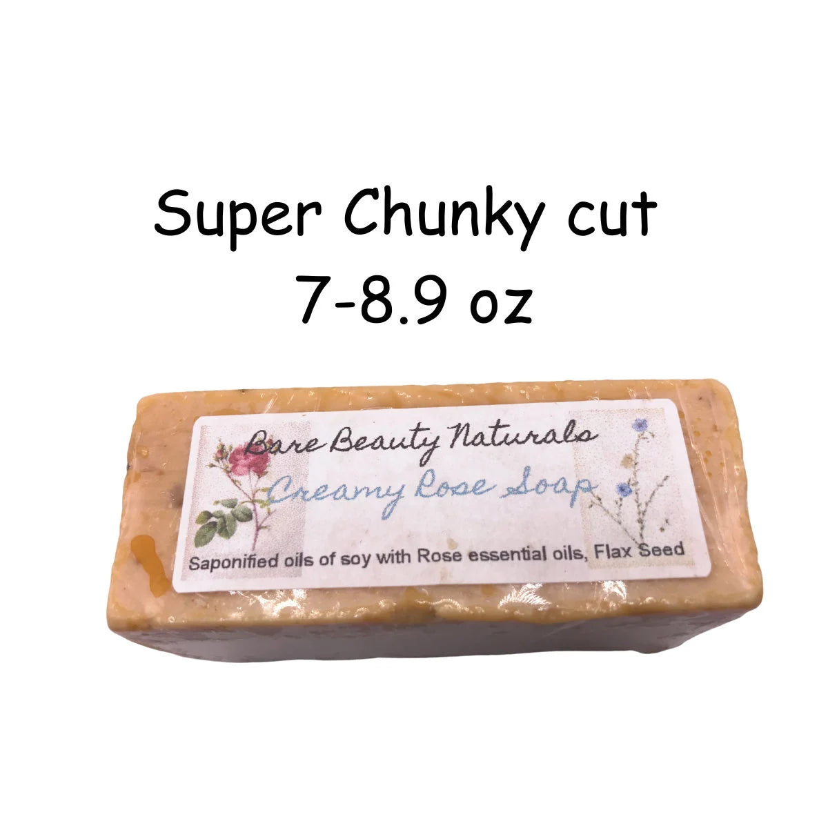 Rose Petal Elegance - Nourishing Creamy Soap // Free Exfoliating Soap Bag