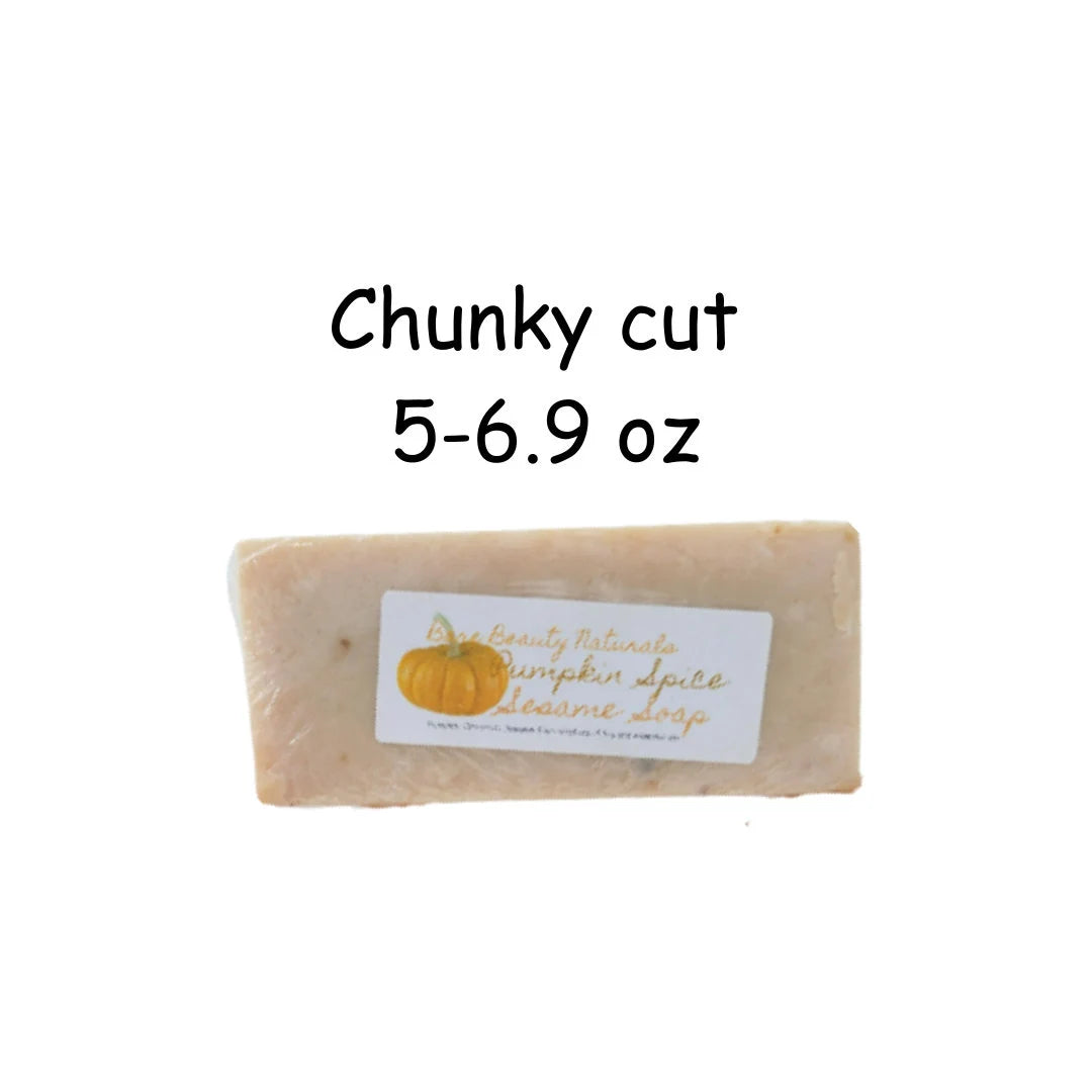Warm Pumpkin Spice Soap // Free Exfoliating Soap Bag