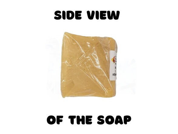 100% Natural Strawberry Ginger Soap // Free Exfoliating Soap Bag