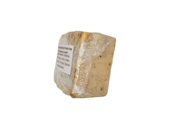 Limited Edition 100% Natural Biblical Purification Soap w/Ground Myrrh, Frankincense, Cassia, Spikenard // Free Exfoliating Soap Bag